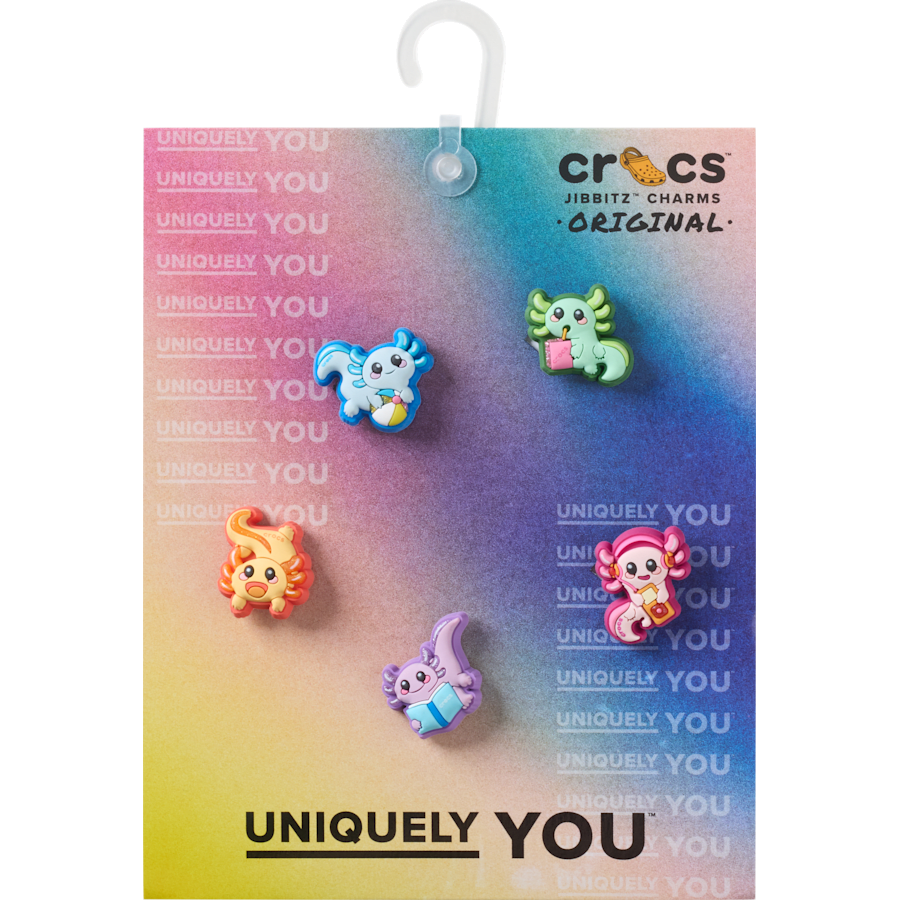 Crocs Tiny Axolotls 5 Pack Jibbitz™ charms