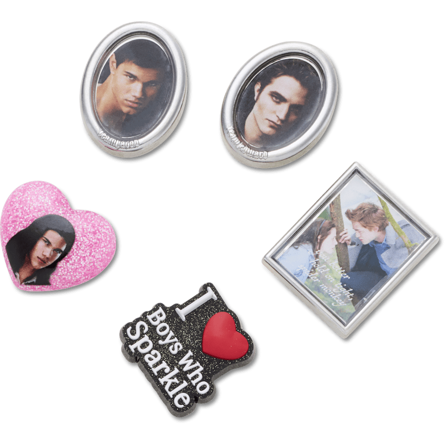 Crocs The Twilight Saga 5 Pack Jibbitz Shoe Charm
