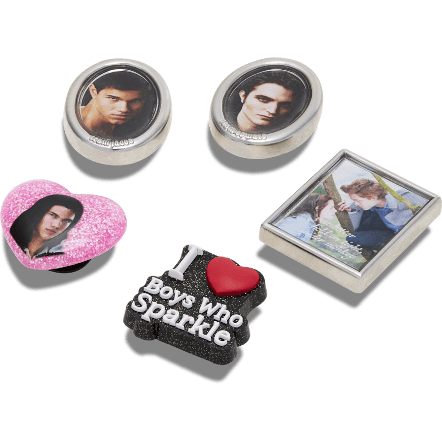 Crocs The Twilight Saga 5 Pack Jibbitz Shoe Charm