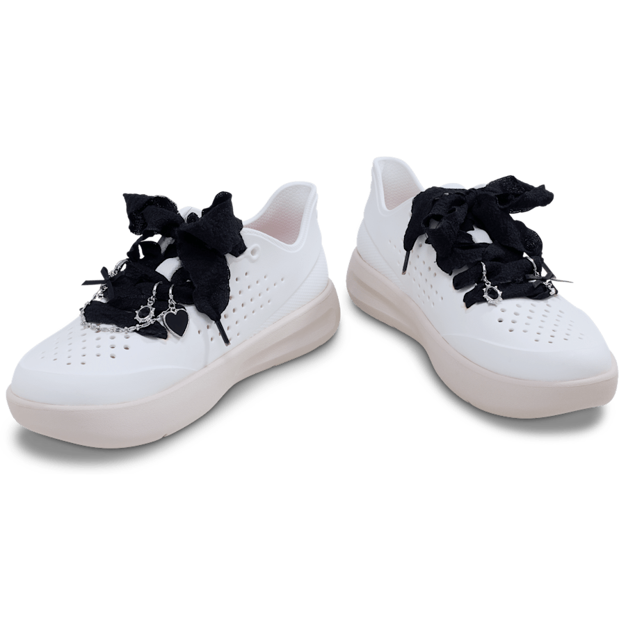 Crocs Laces and Dainty Bow Charm Kit Jibbitz Shoe Charm