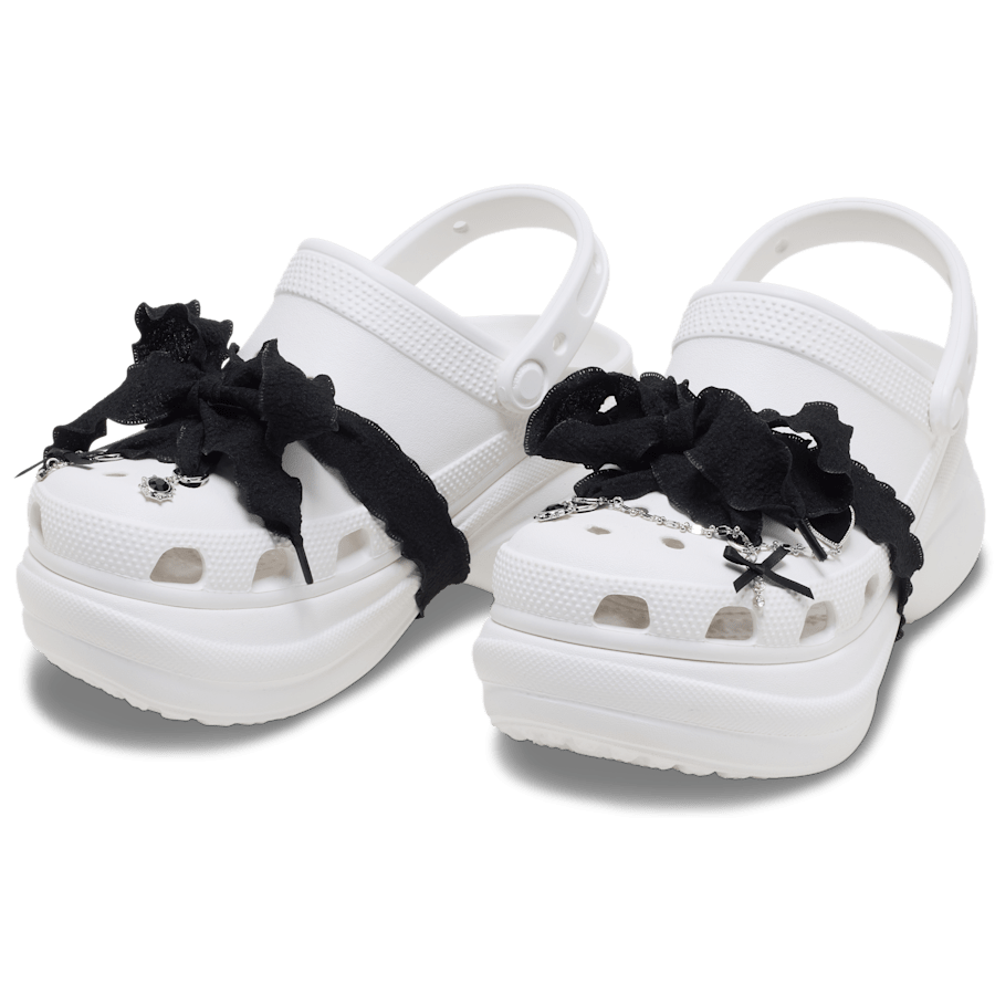 Crocs Laces and Dainty Bow Charm Kit Jibbitz Shoe Charm