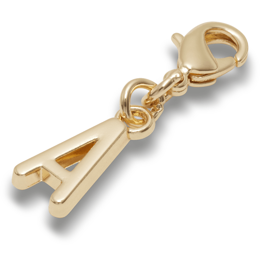 Crocs Gold Letter A Charm Jibbitz™ charms