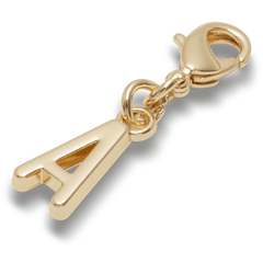 Crocs Gold Letter A Charm Jibbitz™ charms