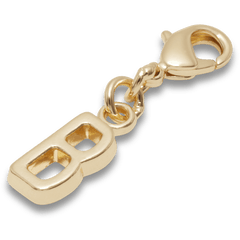 Crocs Gold Letter B Charm Jibbitz™ charms