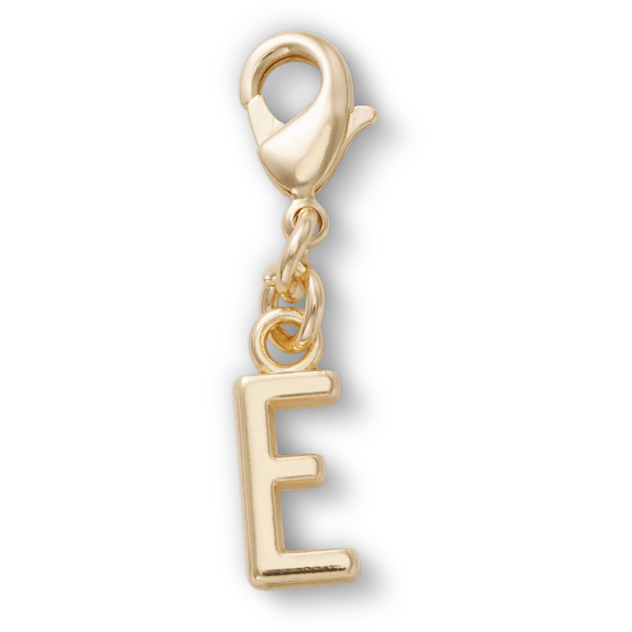 Crocs Gold Letter E Charm Jibbitz™ charms
