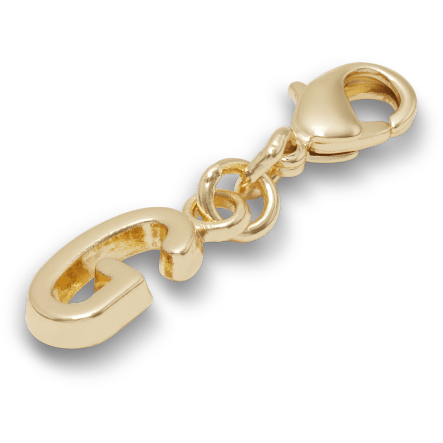 Crocs Gold Letter G Charm Jibbitz™ charms