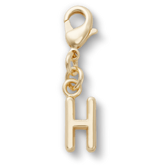 Crocs Gold Letter H Charm Jibbitz™ charms