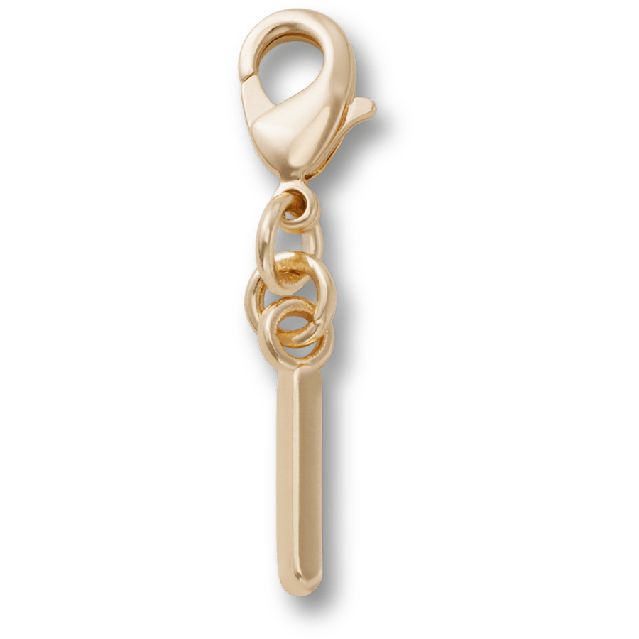 Crocs Gold Letter I Charm Jibbitz™ charms