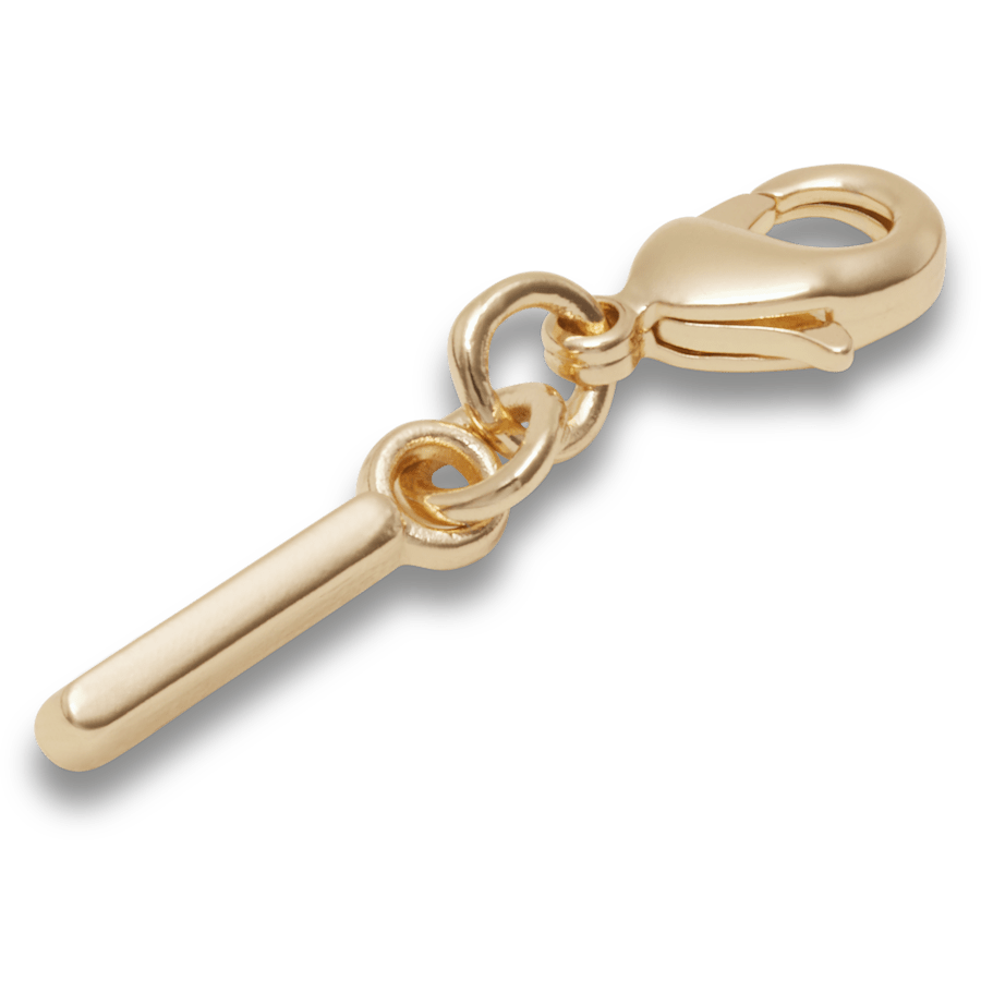 Crocs Gold Letter I Charm Jibbitz™ charms