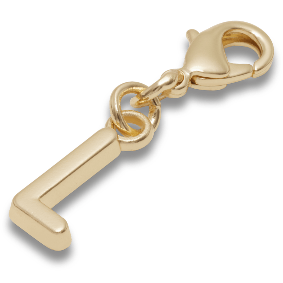 Crocs Gold Letter L Charm Jibbitz™ charms