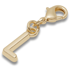 Crocs Gold Letter L Charm Jibbitz™ charms