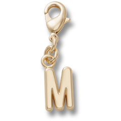 Crocs Gold Letter M Charm Jibbitz™ charms