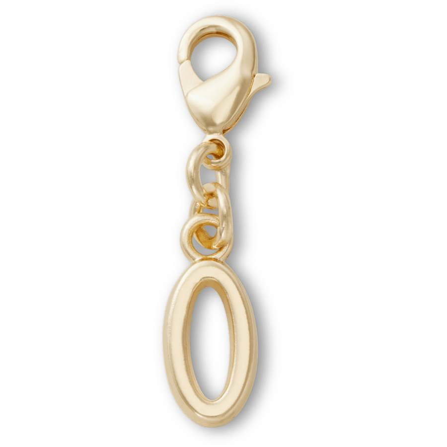 Crocs Gold Letter O Charm Jibbitz™ charms