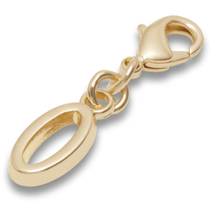 Crocs Gold Letter O Charm Jibbitz™ charms