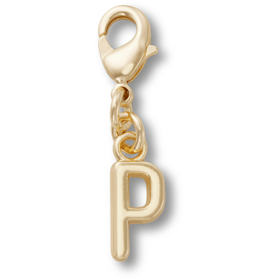 Crocs Gold Letter P Charm Jibbitz™ charms
