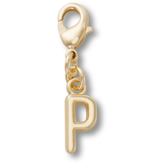 Crocs Gold Letter P Charm Jibbitz™ charms
