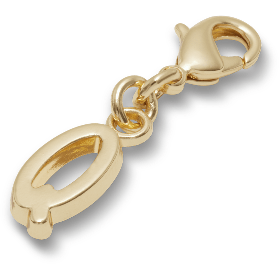 Crocs Gold Letter Q Charm Jibbitz™ charms