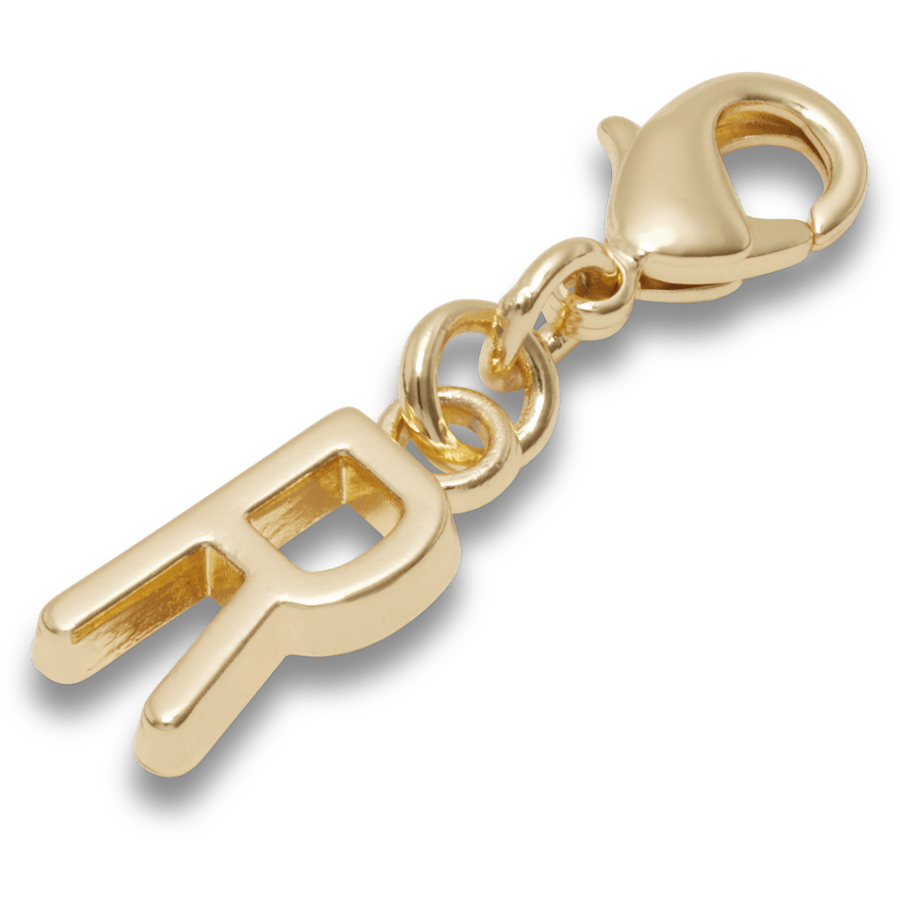 Crocs Gold Letter R Charm Jibbitz™ charms