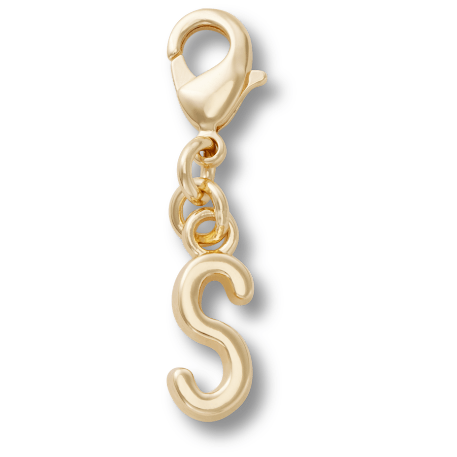 Crocs Gold Letter S Charm Jibbitz™ charms