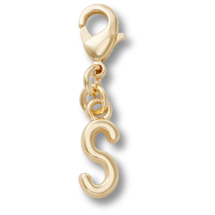 Crocs Gold Letter S Charm Jibbitz™ charms