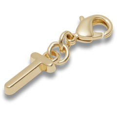 Crocs Gold Letter T Charm Jibbitz™ charms