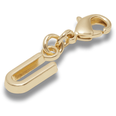 Crocs Gold Letter U Charm Jibbitz™ charms