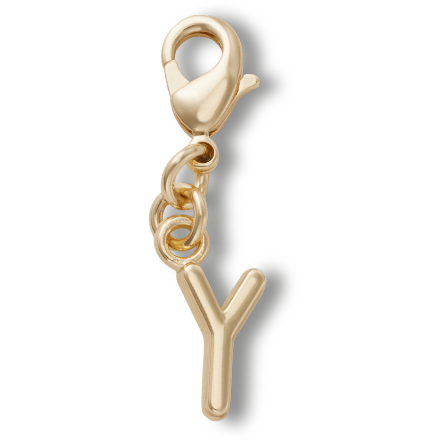 Crocs Gold Letter Y Charm Jibbitz™ charms
