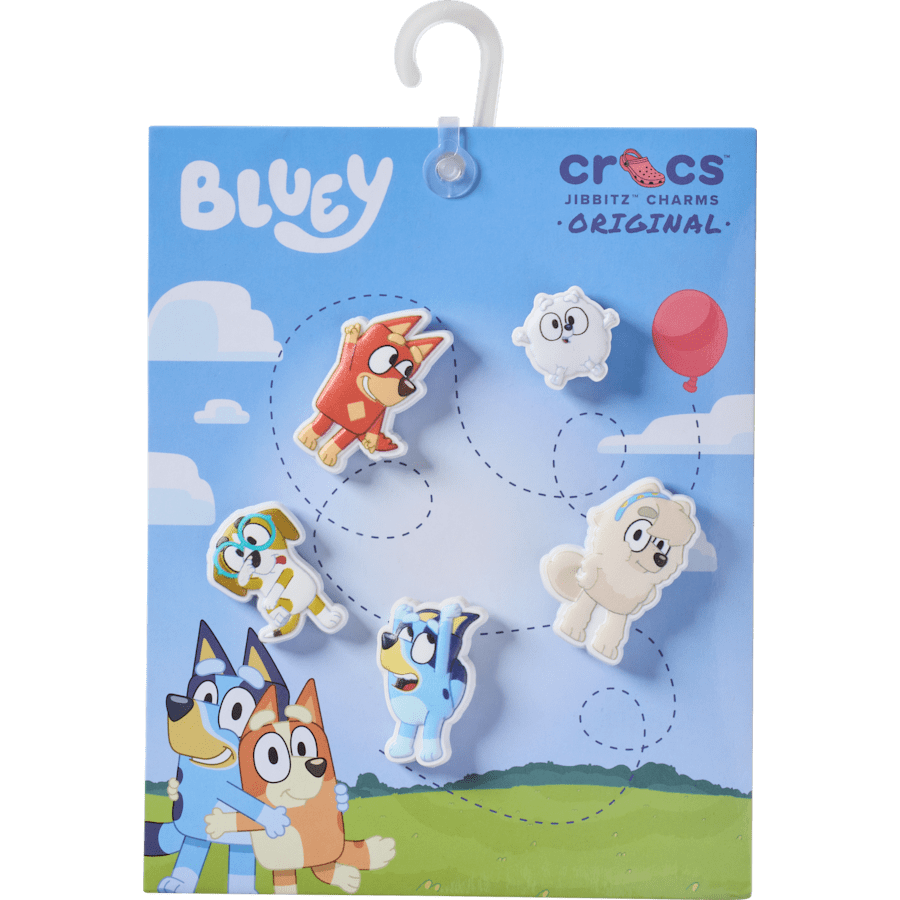 Crocs Bluey 5 Pack Jibbitz Shoe Charm