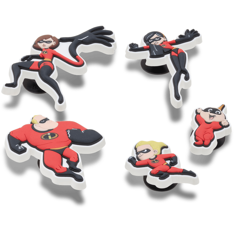Crocs Pixar Incredibles 5 Pack Jibbitz charm