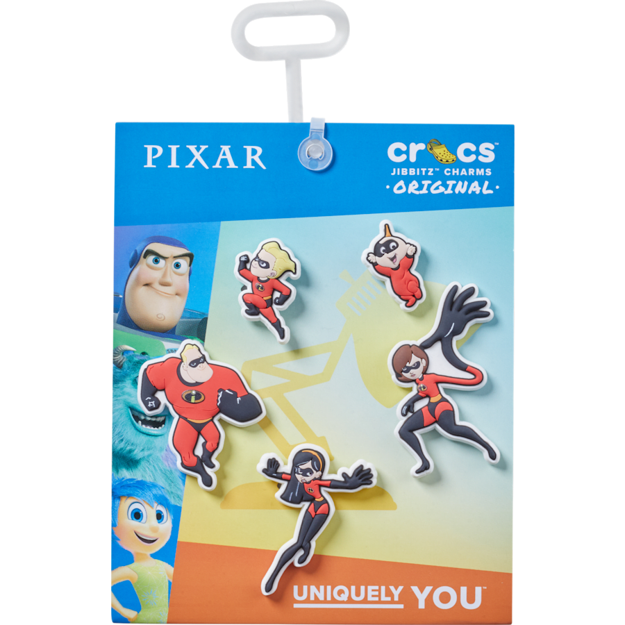 Crocs Pixar Incredibles 5 Pack Jibbitz charm
