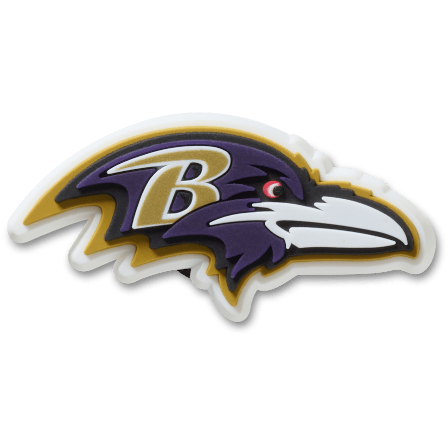 Crocs NFL Baltimore Ravens Logo Jibbitz™ charms