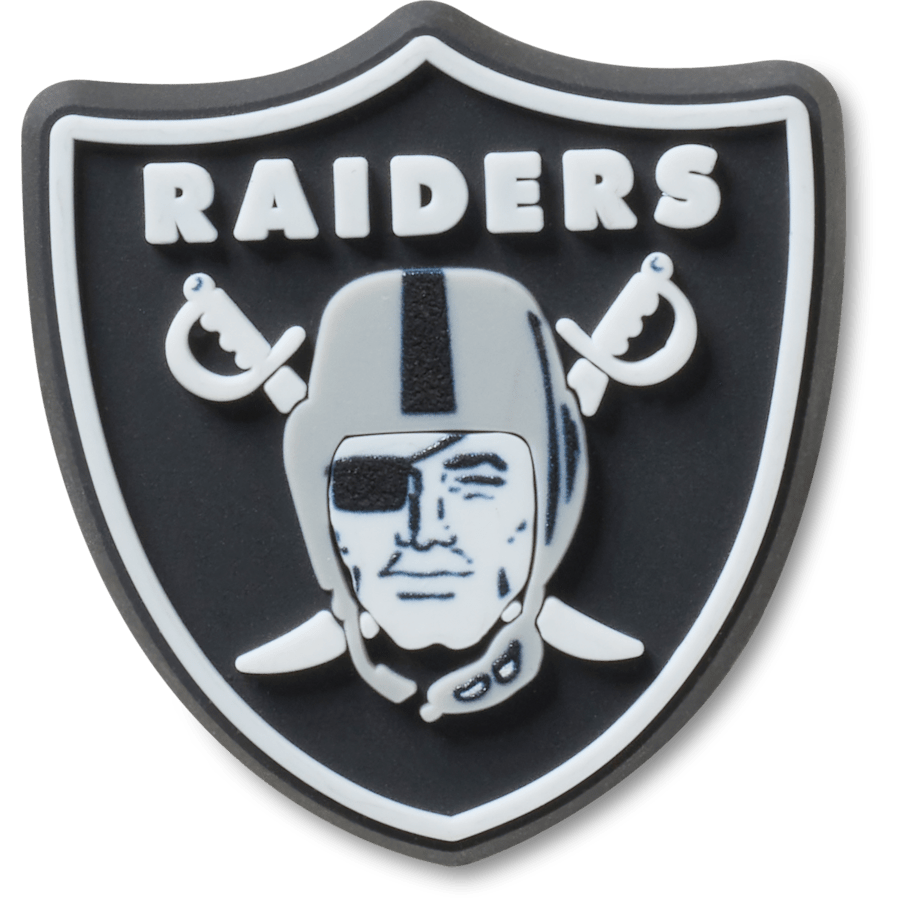 Crocs NFL Las Vegas Raiders Logo Jibbitz™ charms