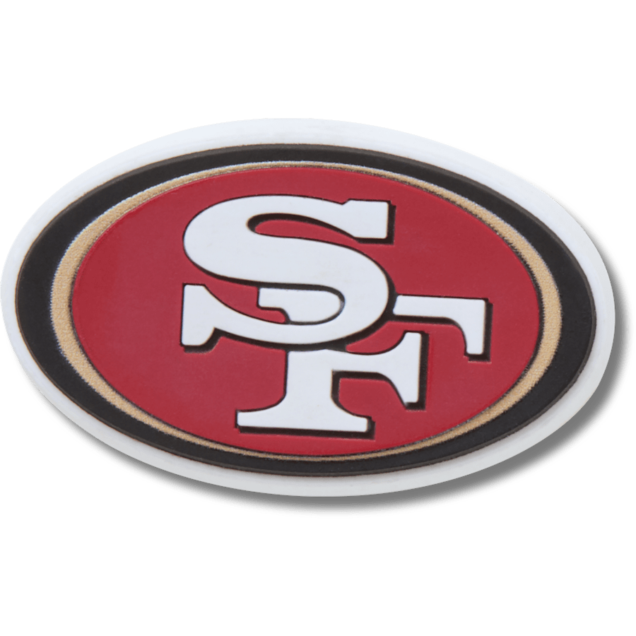 Crocs NFL San Francisco 49ers Logo Jibbitz™ charms