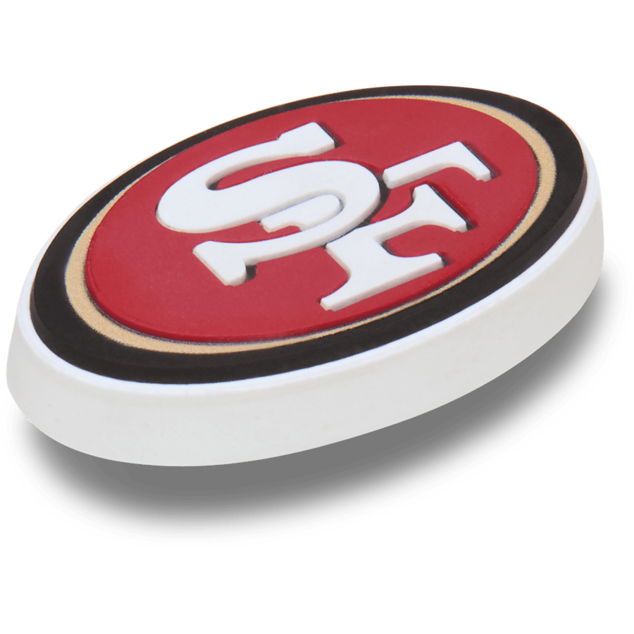 Crocs NFL San Francisco 49ers Logo Jibbitz™ charms