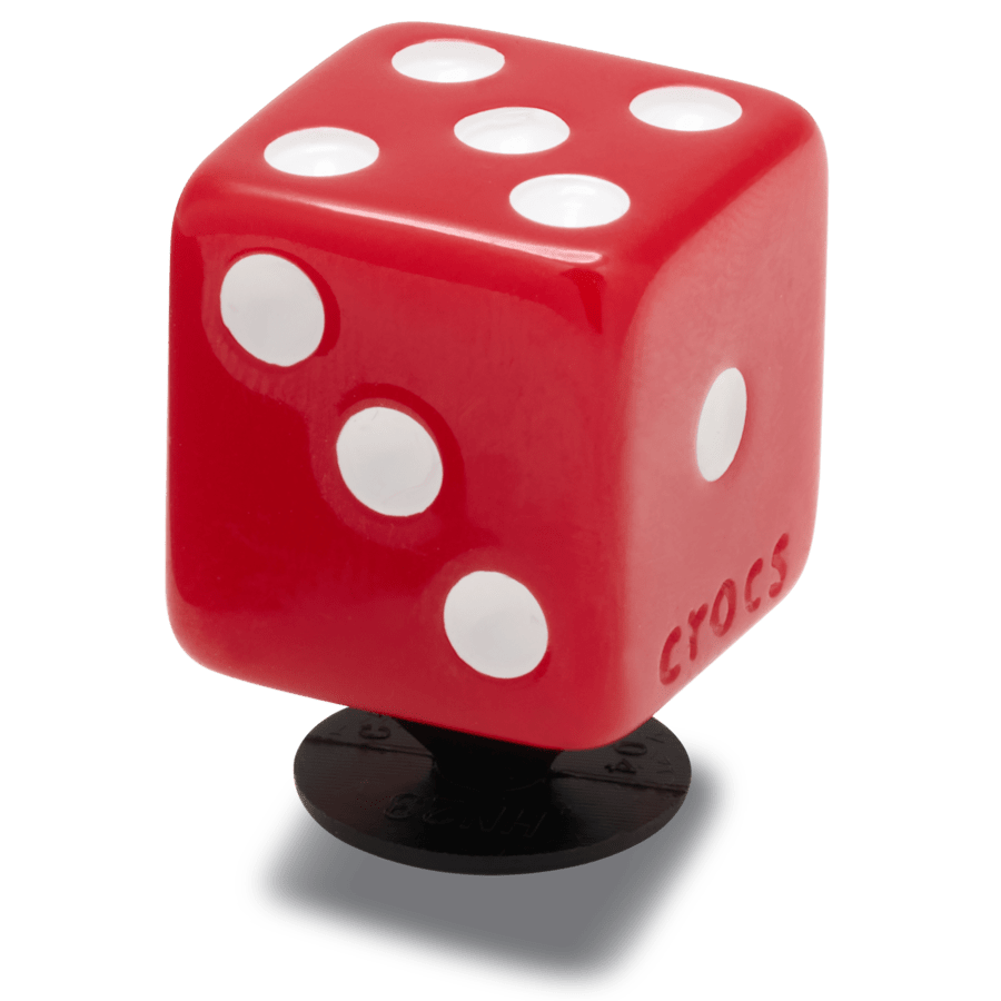 Crocs Red Dice Jibbitz™ charms