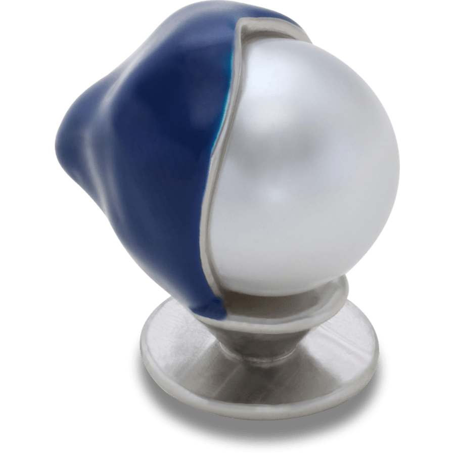 Crocs Blue Dipped Enamel SMT Pearl Jibbitz™ charms