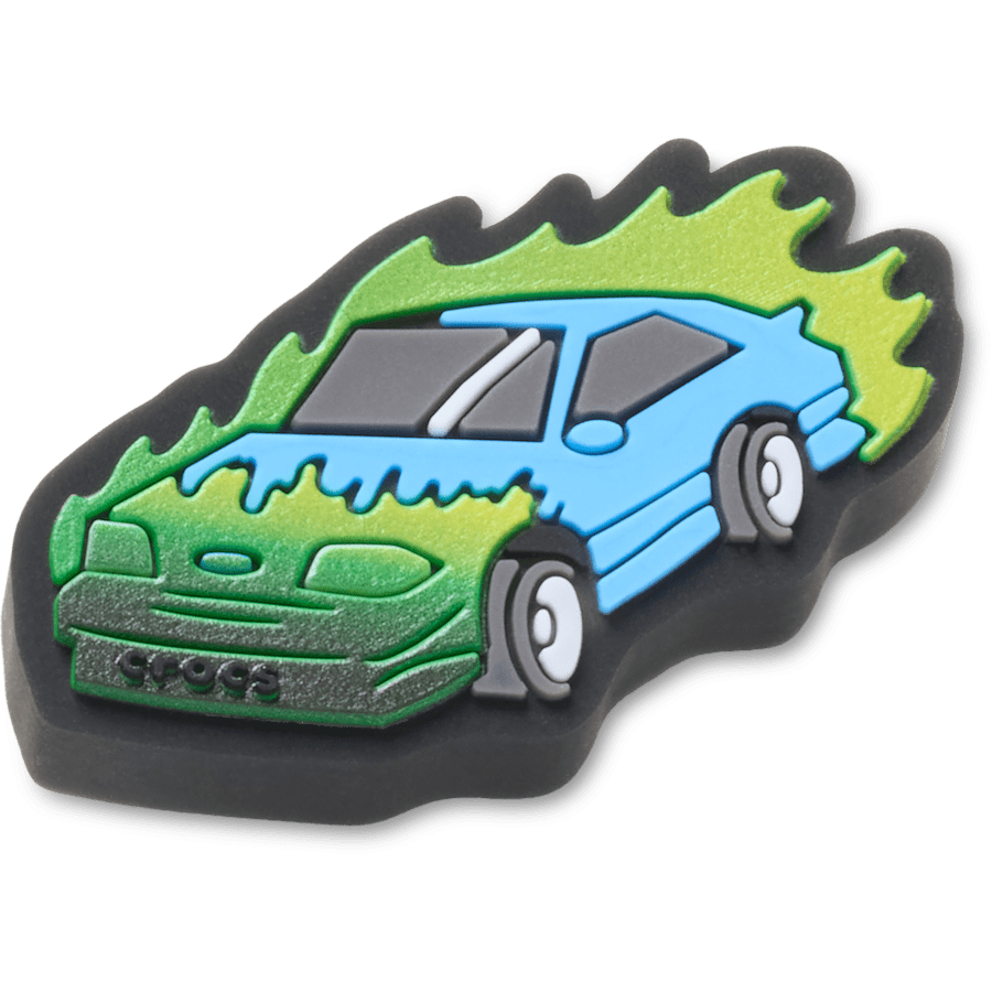 Crocs Lights Up Fire Race Car Jibbitz™ charms