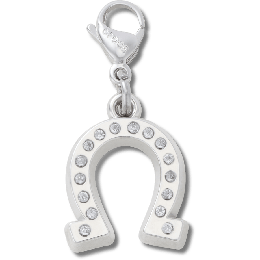 Crocs Lucky Silver Horseshoe Charm Jibbitz charm