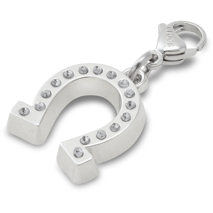 Crocs Lucky Silver Horseshoe Charm Jibbitz charm