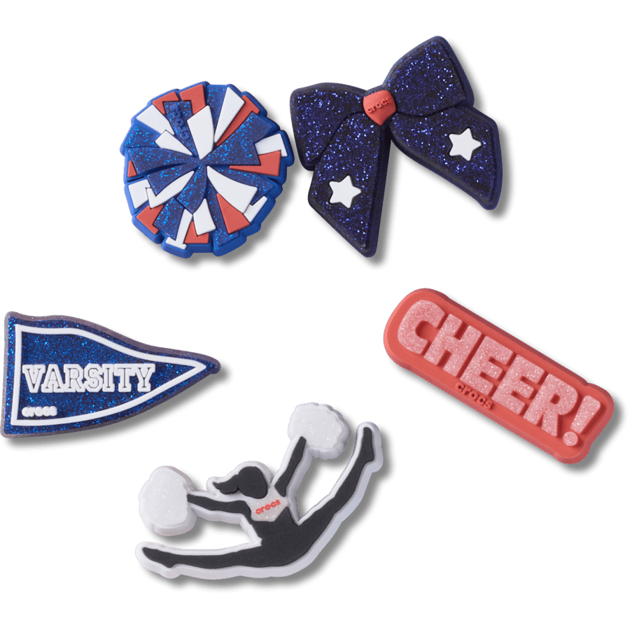 Crocs Cheer 5 Pack Jibbitz™ charms