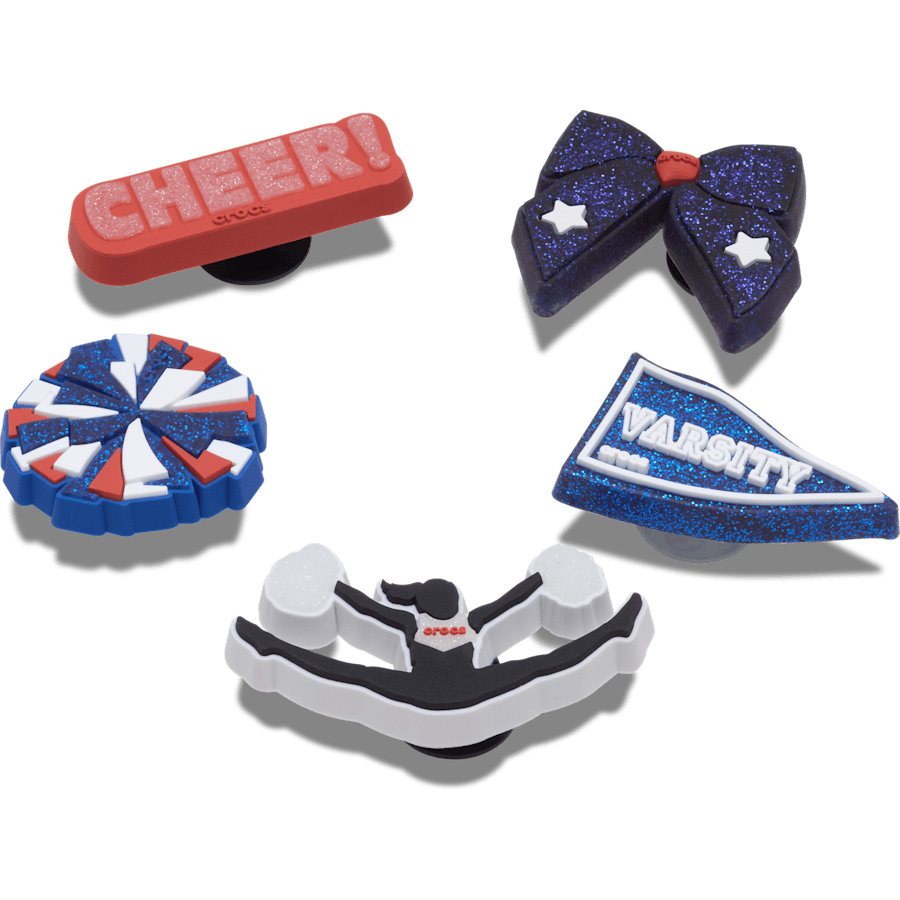Crocs Cheer 5 Pack Jibbitz™ charms