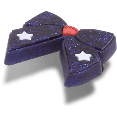 Crocs Glittery Blue Bow Jibbitz™ charms