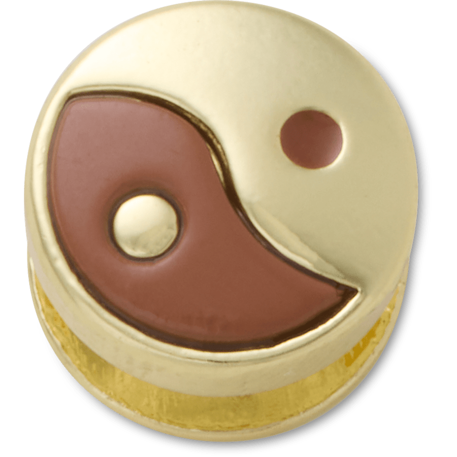 Crocs Brown Yin Yang Icon Jibbitz™ charms