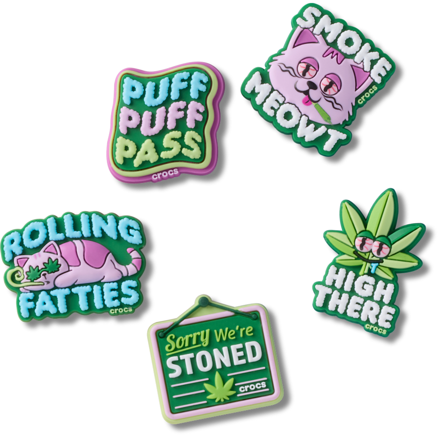 Crocs 420 Hemp Cuties 5 Pack Jibbitz™ charms