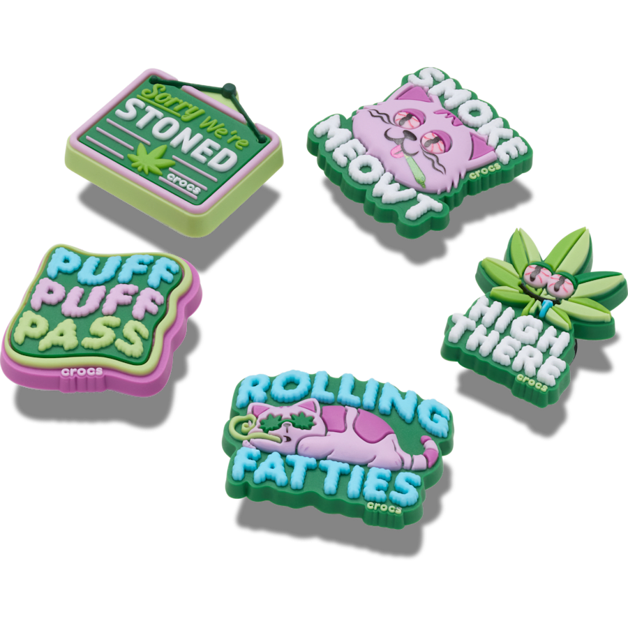 Crocs 420 Hemp Cuties 5 Pack Jibbitz™ charms