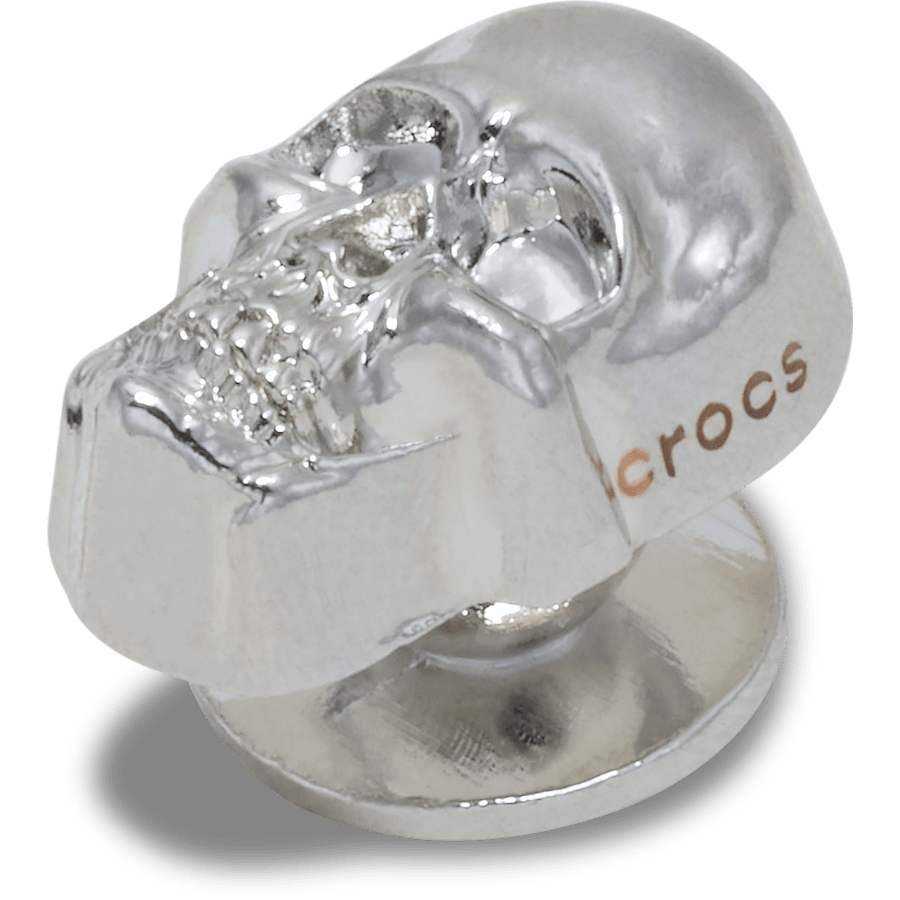 Crocs Silver Skull Jibbitz™ charms