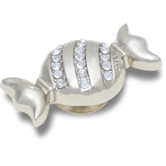 Crocs Silver SMT Gem Candy Piece Jibbitz™ charms