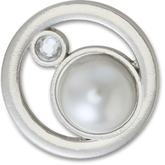 Crocs Silver Ring With Pearl Jibbitz™ charms