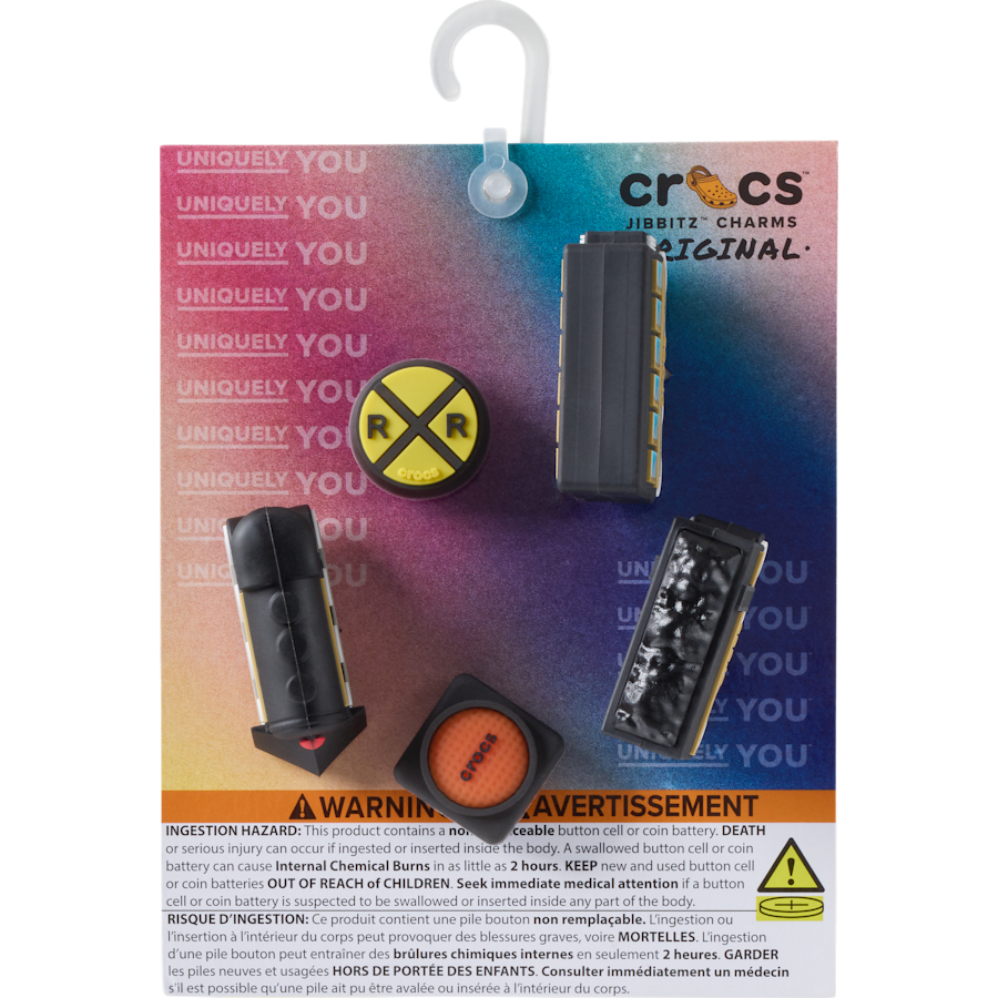 Crocs 3D Train 5 Pack Jibbitz™ charms