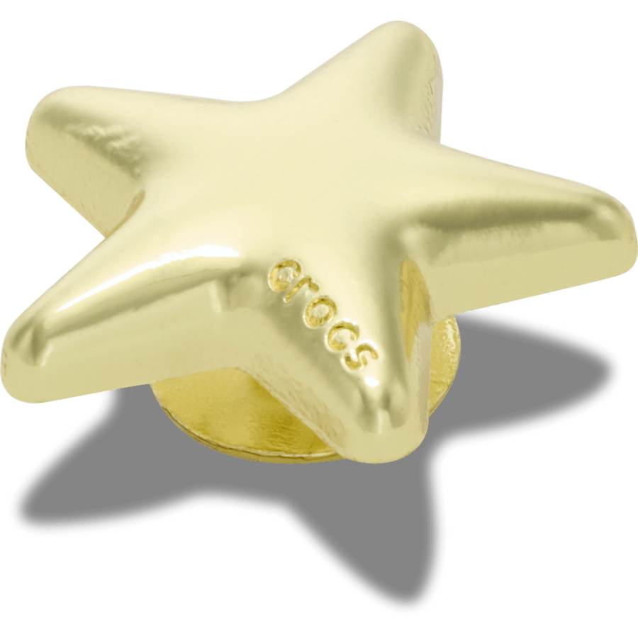 Crocs Gold Bubble Star Jibbitz™ charms